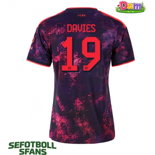 Bayern Munich Alphonso Davies #19 Tredje Tröja Kvinnor 2026-27 Kortärmad
